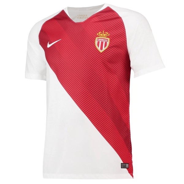 Camiseta AS Monaco Primera 2018-2019 Blanco